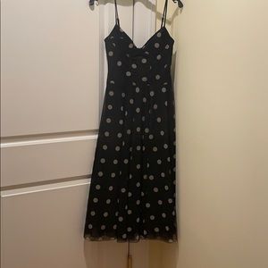 Polka dot BCBG dress